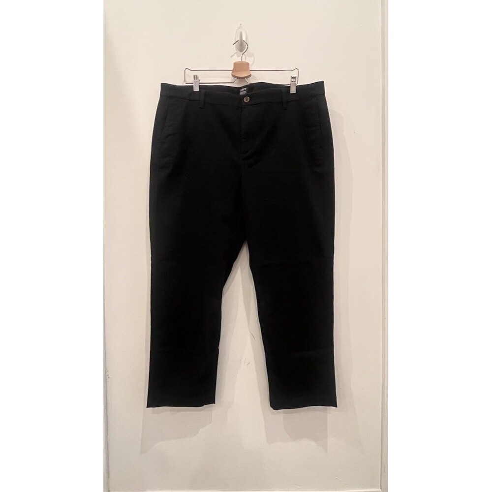 J Crew High Rise Girlfriend Chino Pants Black size 18 NWT Casual Preppy Minimali